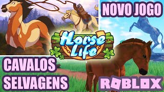 CAVALOS SELVAGENS MÁGICOS! novo jogo de cavalo no roblox - HORSE LIFE screenshot 3