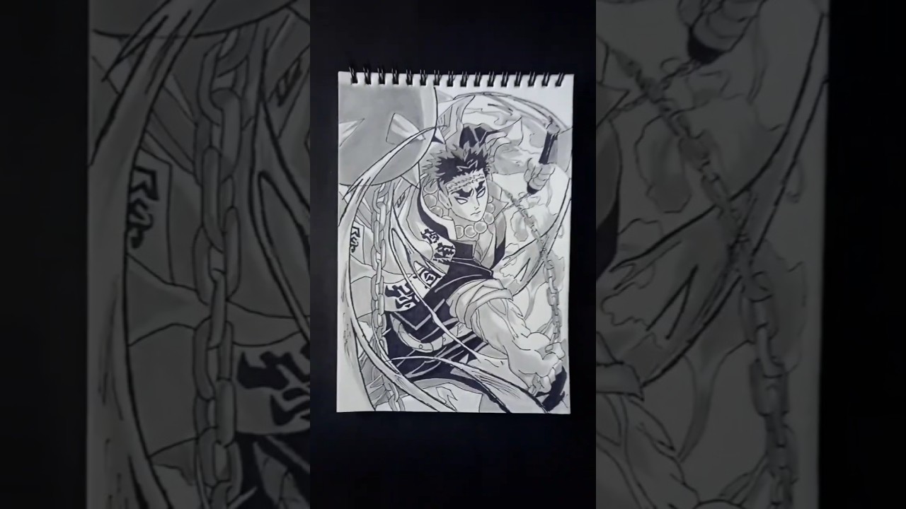 Stone Hasira Gyomei Himejima ✍️Do you like it:)