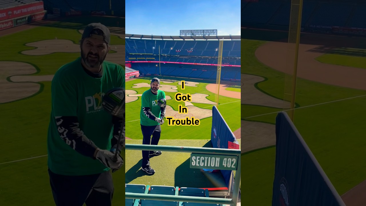 Rule 9- Kicked out of Stadium… Driver OFF Deck… #golf