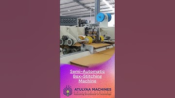 QUICK & EASY BOX STITCHING: SEE THE SEMI-AUTO IN ACTION!