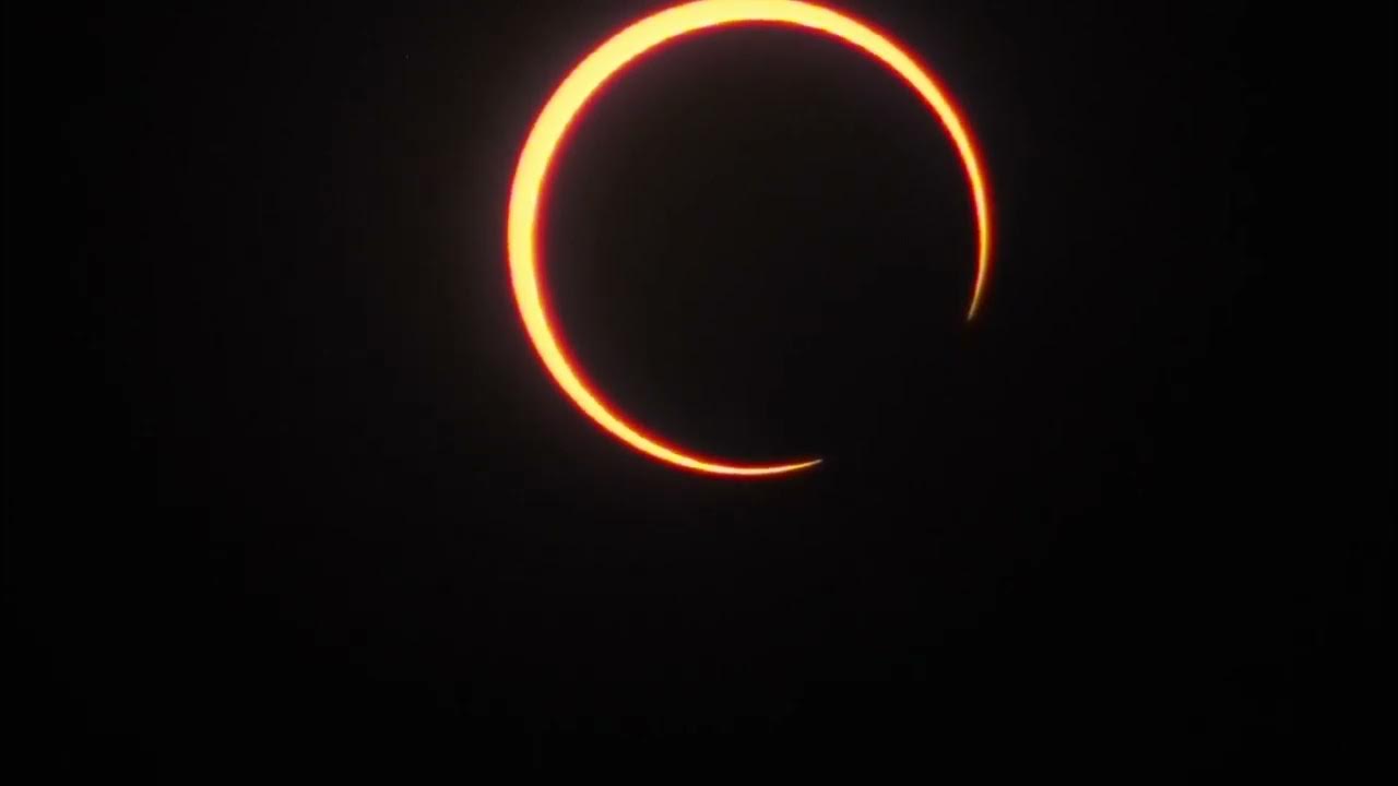 Annular solar eclipse New Braunfels, Texas October 14, 2023 YouTube