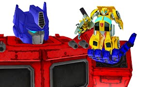 OPTIMUS PRIME reviews Rescue Bots Bumblebee