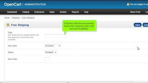 Tutorial: How to configure shipping methods in OpenCart | LayerOnline Web Hosting