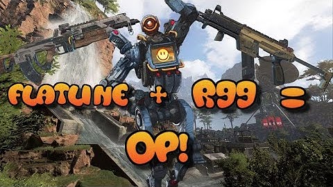 Flatline R99 op combo on Apex Legends! 8 kill W (ft ArticWolfYT & Cyclonespark)
