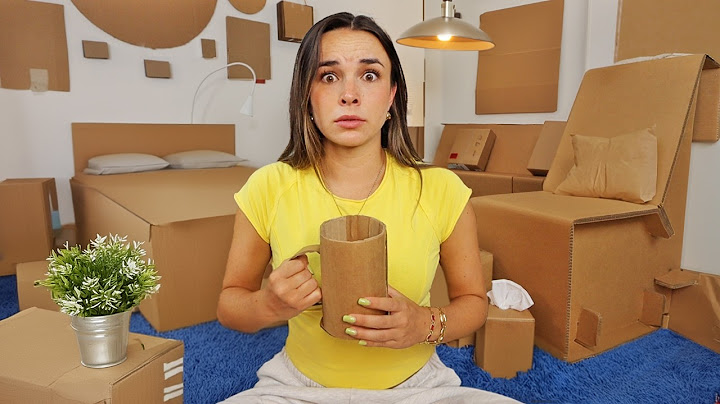 I Transformed My Room With ONLY Cardboard