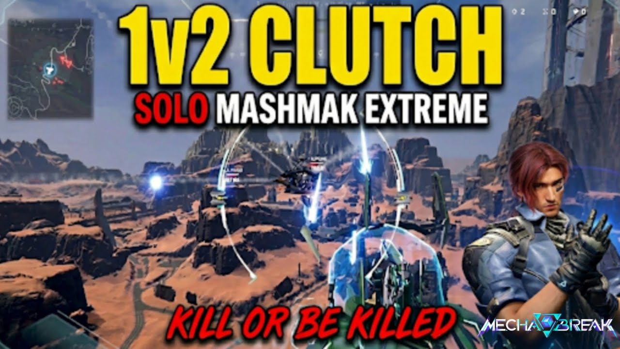 INTENSE 1v2 CLUTCH! Mecha Break Mashmak Extreme (Charles Bell Gameplay)