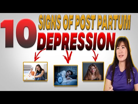 Video: Paano Malaman Kung Mayroon kang Postpartum depression (na may mga Larawan)