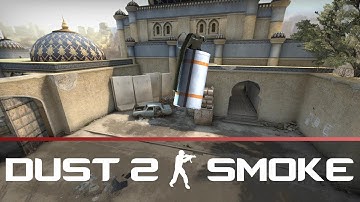 [DUST 2/Smoke] B-Bombsite Car Smoke for retakes (CS:GO)