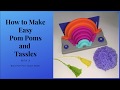 Easy Tassels and Pom Poms with the Boye Tassel and Pom Pom Maker