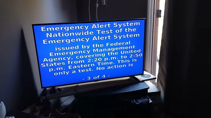 Nationwide EAS Test TV Alert (Oct 4, 2023)