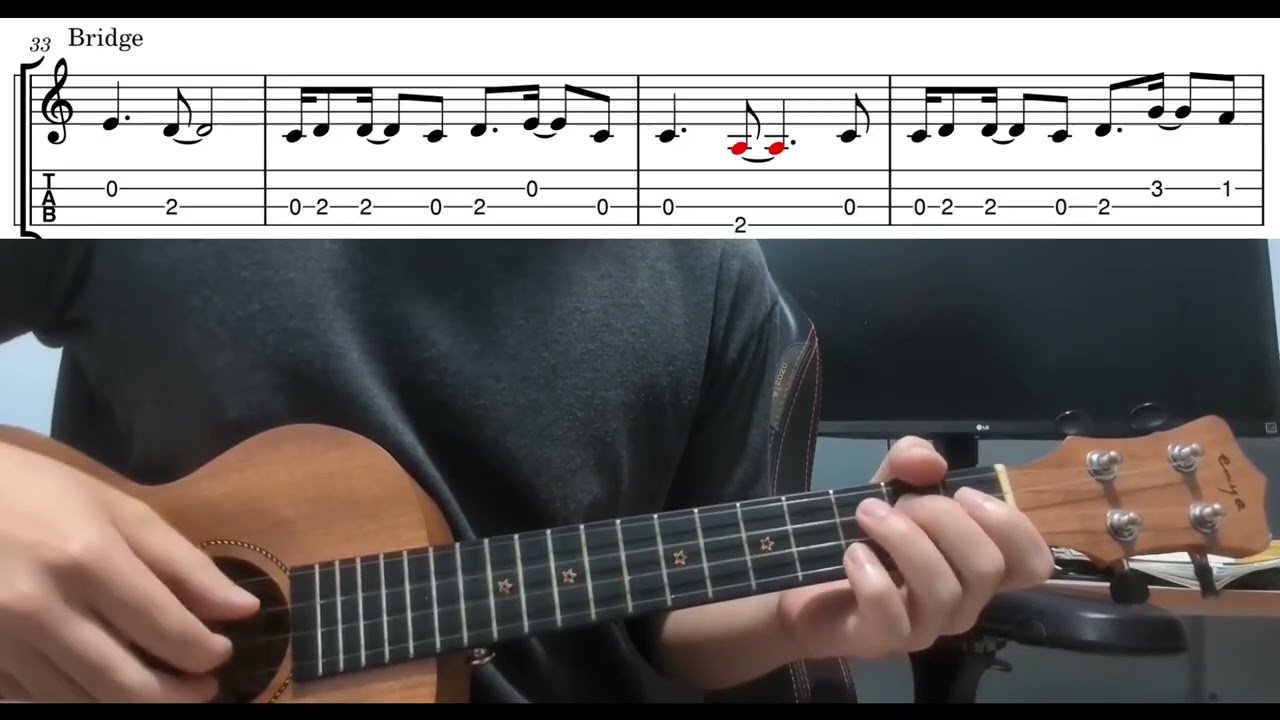 Soda Pop (KPop Demon Hunters) - Easy Beginner Ukulele Tabs With Playthrough Tutorial Lesson