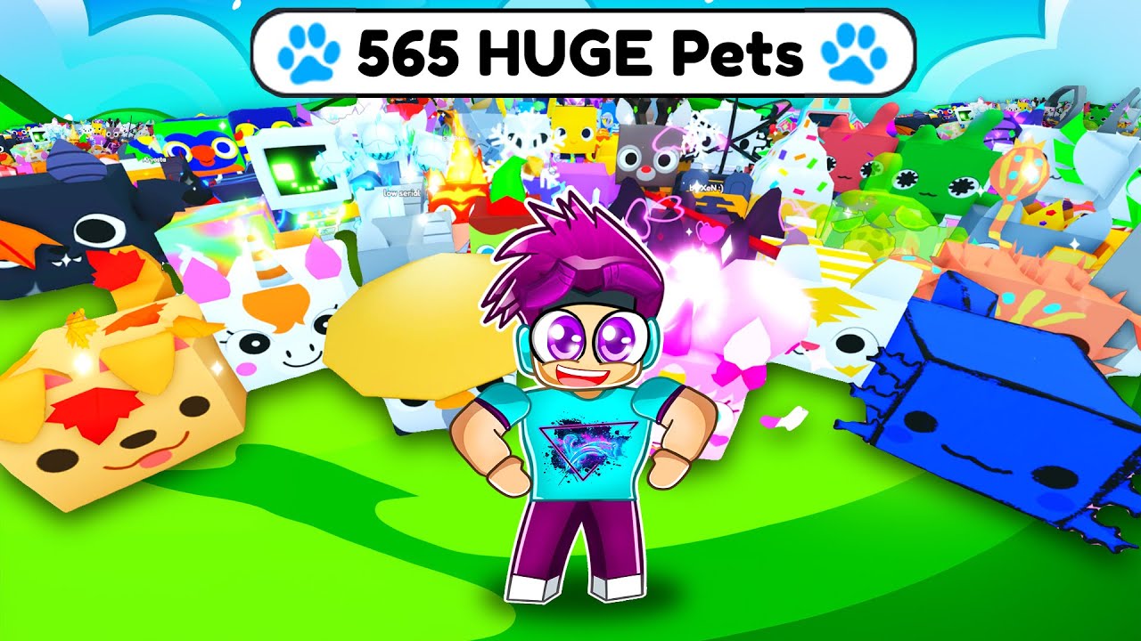 How I Got EVERY HUGE Pet In Pet Simulator 99!