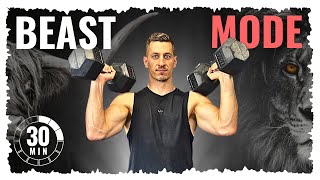 BEASTMODE FULL BODY WORKOUT - Intense Strength Training