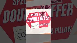 Weekend Double offer #cosee #pillow #bed #mattress #free #discount #sale #trichy #shopping #fsmhyper