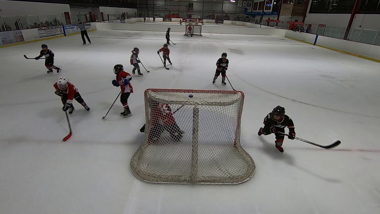 GCF Flames Mites Hockey Atlanta Tourney 2.16.19 Game 2 YouTube