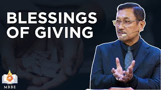 The Blessedness Of Giving - Dr Benny M Abante Jr