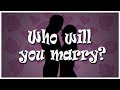 Who will you marry? (Personality test)