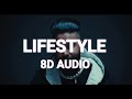 Lifestyle  ap dhillon  shinda kahlon 8d audio