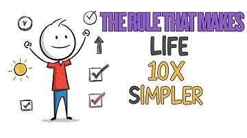 The Rule That Makes Life 10x Simpler / #SuccessMindset #PersonalGrowth #LifeLessons