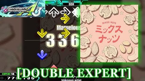 【DDR A3/GP】 ミックスナッツ [DOUBLE EXPERT] 譜面確認＋Clap