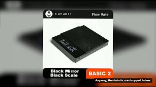 TIMEMORE Black Mirror Basic 2 Electronic Coffee Scale Built-in Auto Timer Digital Espresso Kitchen S
