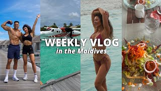 WEEKLY MALDIVES VLOG | *emotional* fitness journey deep chats