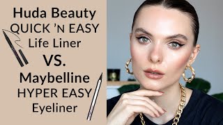 How to apply winged eyeliner for beginners|easy simple winged eyeliner