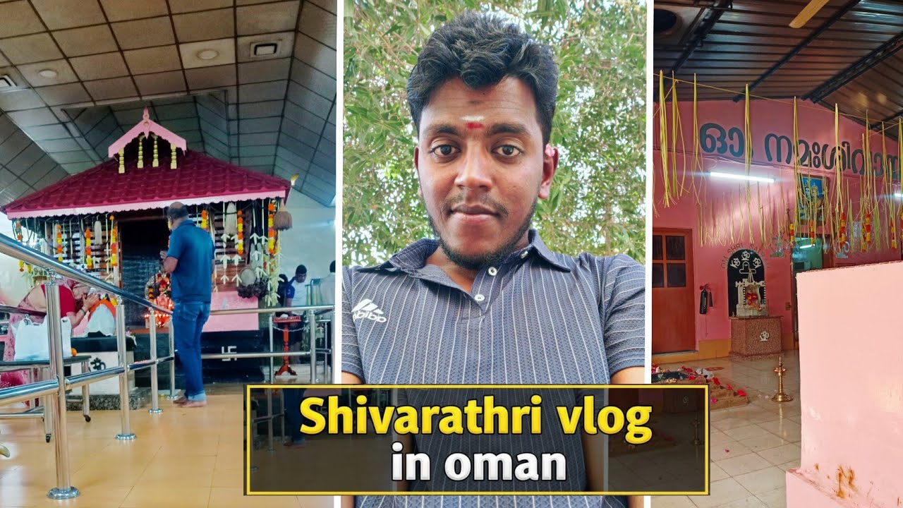 Shivarathri vlog 2026  in oman 🙏🕉️ @Mugeshspeaking. 