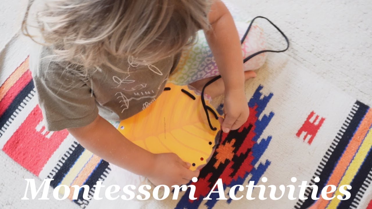 A week of Montessori Activities with my 3 year old Fall 2022 YouTube