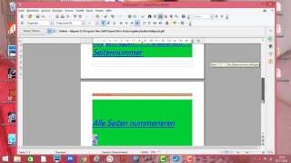 OpenOffice Briefkopf Kopfzeile Fußzeile einfügen und formatieren