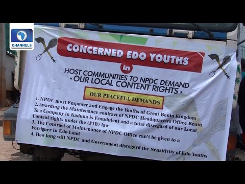 Host Communities Protest Against NPDC In Edo