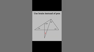 Basic mathematics Triangle problem algebra tricky problem #mathteacher #mathlover #mathfun #algebra