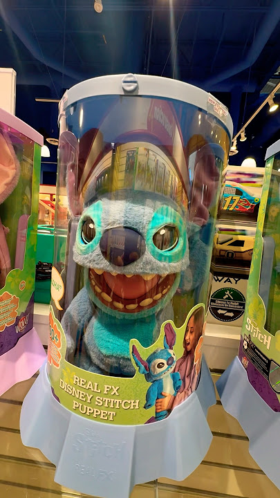 Disney Stitch and Angel Puppets #disney #liloandstitch #puppet #liveaction #movie