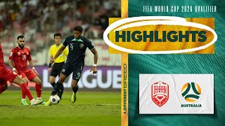 Thumbnail for Bahrain v Australia | Highlights | FIFA World Cup 2026 Third Round Qualifier
