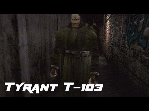 Tyrant T-00 (Mr. X) All Encounters, Resident Evil 2 (PS1), 