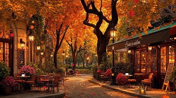 Warm Autumn Morning Ambience 🍂 Gentle Jazz Melodies for a Relaxing Start to Your Day