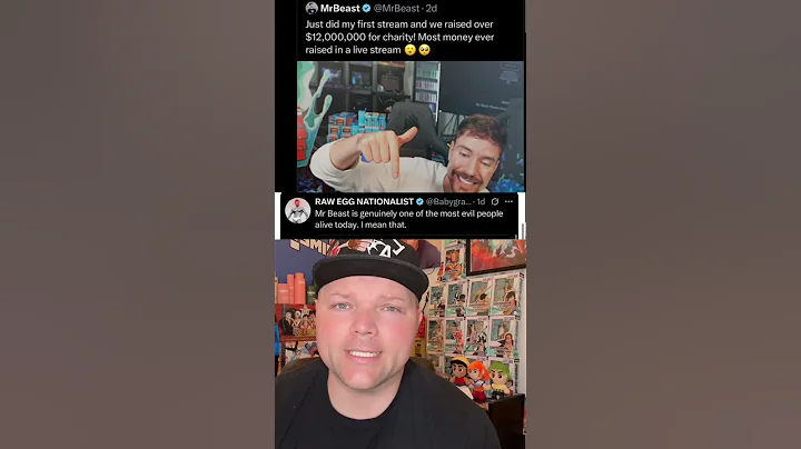 Mr Beast called evil for raising money for Team Water🚨#mrbeast #teamwater #shorts