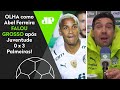 "O Deyverson, para mim, é..." OLHA como Abel Ferreira FALOU GROSSO após 3 a 0 do Palmeiras!