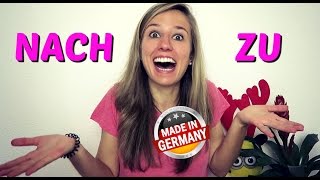GERMAN FAQ: What is the difference between ZU and NACH ? 🤔🤔🤔