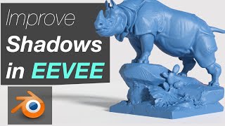 How to Quickly Improve EEVEE Shadows Using Light Bakes in Blender