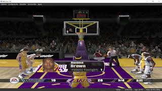 Nba  08 Ps2  Dallas Mavericks X Los Angeles Lakers  Staples Center  Gameplay 1080p
