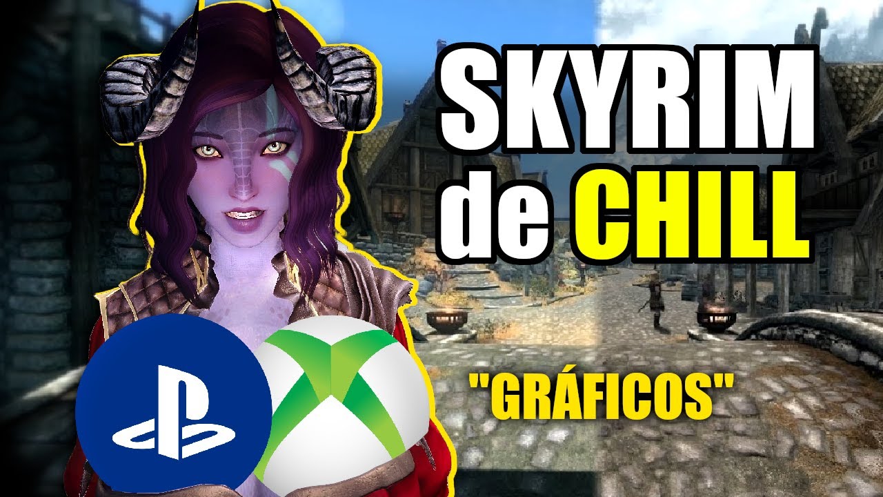 SKYRIM de CHILL | MODS EN PS4 y SETUP NOSTALGIA