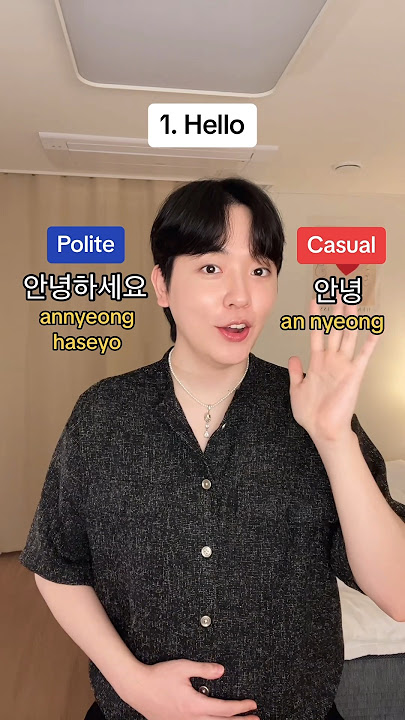10 Must Know Korean Phrases! ✅
