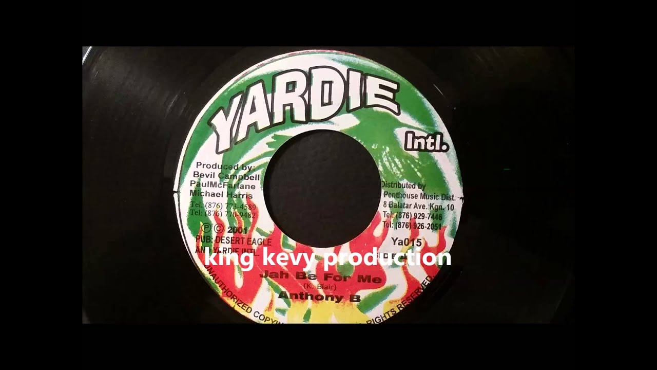Anthony B - Jah Be For Me - Yardie 7" - YouTube