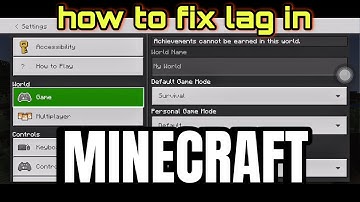 How to Fix Lag in Minecraft PE (Mobile) – Easy Settings Guide for Low-End Phones! 📱⚡