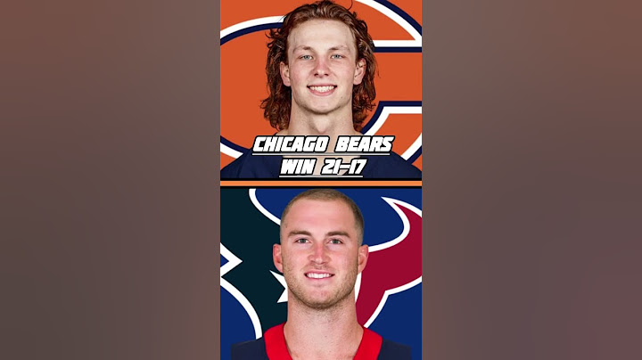 Chicago Bears BEAT Houston Texans #nfl #shorts #ohio #2024 #houston #texas #chicago #bears #viral #a