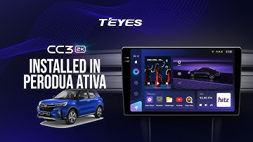 Transform Your Perodua Ativa: Teyes CC3 2K Upgrade!