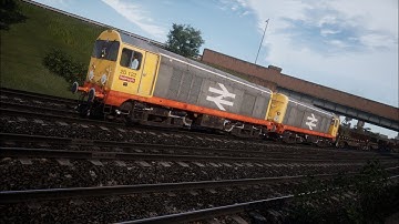 Train Sim World 6 Rail Freight scenario in Class 20 (sorry for audio and lag)