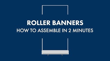 How to Assemble a Roller Banner