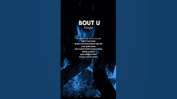 Najm BOUT U Najm Music You Rapmarocain Fyp Foryou Lyrics 